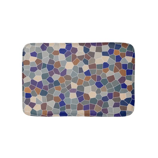 Cool Trendy Modern Pattern Badmat (Voorkant)