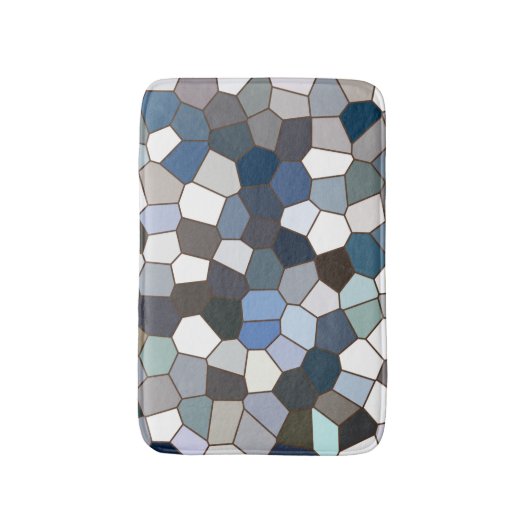 Cool Trendy Modern Pattern Badmat (Voorkant Verticaal)