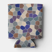 Cool Trendy Modern Pattern Blikjeskoeler (Voorkant)