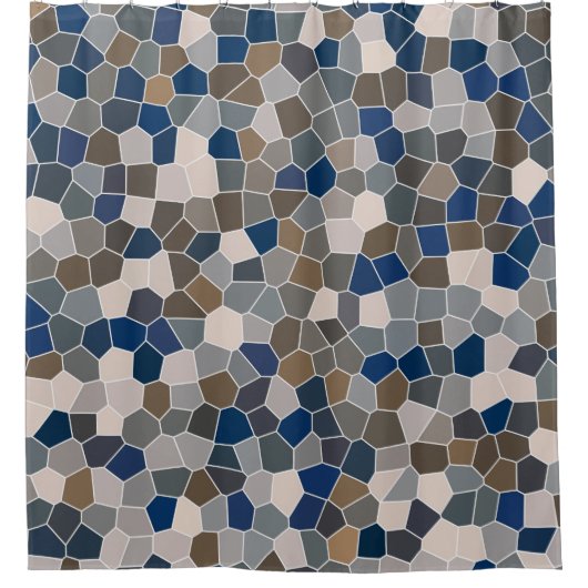 Cool Trendy Modern Pattern Douchegordijn (Voorkant)