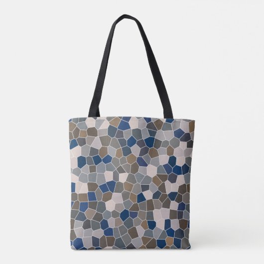 Cool Trendy Modern Pattern Tote Bag (Achterkant)