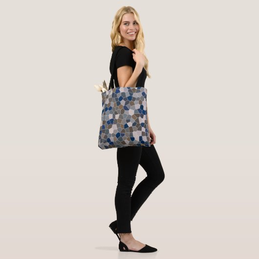 Cool Trendy Modern Pattern Tote Bag (Op model)