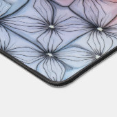 Cool Trendy Moderne Kleurrijke Patroon Desk Mat (Hoek)