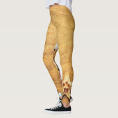 Cool & Trendy Neem het strand met u Vrouwen Leggings (Links)