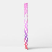 Cool Trendy Paarse Glitter Case-Mate iPhone Case (Achterkant / Rechts)