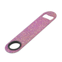 Cool Trendy Paarse Glitter