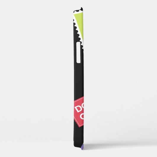 Cool Trendy Patches Design. Abstracte achtergrond  Case-Mate iPhone Case (Achterkant / Rechts)