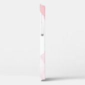 Cool Trendy Pink Flamingo Hoesje-Mate iPhone Case (Achterkant / Links)