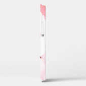 Cool Trendy Pink Owl Hoesje-Mate iPhone Case (Achterkant / Links)