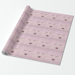 Cool Trendy Pink Wood Cadeaupapier