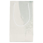 Cool Trendy Waterverf Brush Stroke Klein Cadeauzakje (Voorkant)