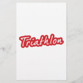 Cool Triathlon-ontwerp (Voorkant)