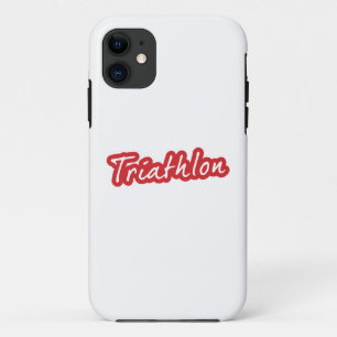 Cool Triathlon-ontwerp Case-Mate iPhone Case