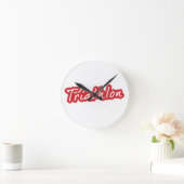 Cool Triathlon-ontwerp Ronde Klok (Huis)