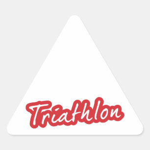 Cool Triathlon-ontwerp Sticker