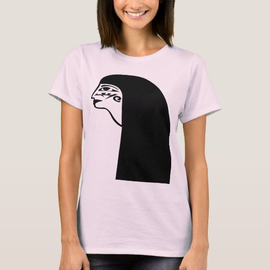 Cool Tribal Ancient Egyptian Symbol Tattoo Design T-shirt (Voorkant)