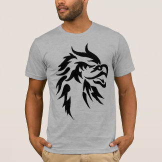 Cool Tribal Eagle Tattoo Design Urban T Shirt