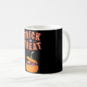 Cool Trick or treat Halloween Koffiemok (Voorkant rechts)