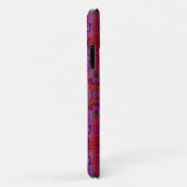 Cool Trippy Magenta, Rood en Groen Golfpatroon Case-Mate iPhone Case (Achterkant/rechts)