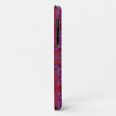 Cool Trippy Magenta, Rood en Groen Golfpatroon Case-Mate iPhone Case (Achterkant/links)