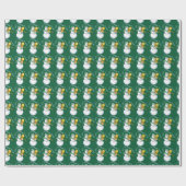 Cool Trombone Player Cadeaupapier (Vlak)