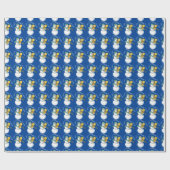 Cool Trombone Player Cadeaupapier (Vlak)