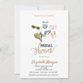 Cool Tropical Beach Vrijgezellenfeest Kaart (Voorkant)