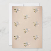 Cool Tropical Beach Vrijgezellenfeest Kaart (Achterkant)