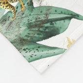 Cool Tropical Safari Wild Cats Tiger Leopard Fleece Deken (Hoek)