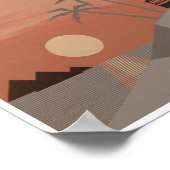 COOL TROPICS afdrukken (8 x 8 inch) Poster (Hoek)