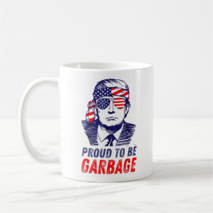 Cool Trots om vuilnis Trump-aanhanger grappig te z Koffiemok