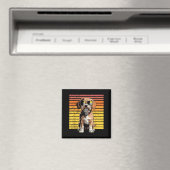 Cool trotse cavapoo mannen vrouwen vintage hondenl magneet (Insitu (Vaatwasser))