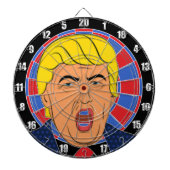 Cool TRUMP Geïnspireerd DART BOARD Afbeelding Dartbord (Voorkant)