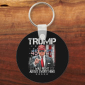 Cool Trump had gelijk over alles wat Amerikaans wa Sleutelhanger (Voorkant)