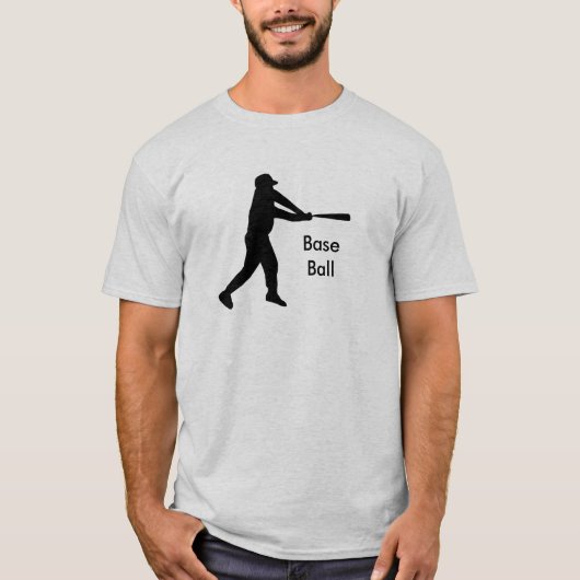 Cool Tshirt Design (Honkbal) (Voorkant)