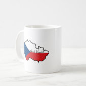 Cool Tsjechië Koffiemok (Voorkant links)