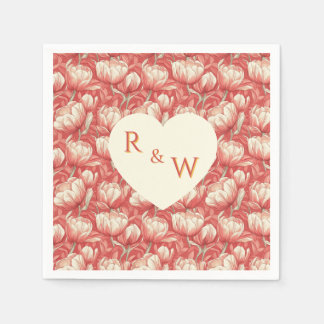 Cool Tulip Themed Backyard Wedding Servet