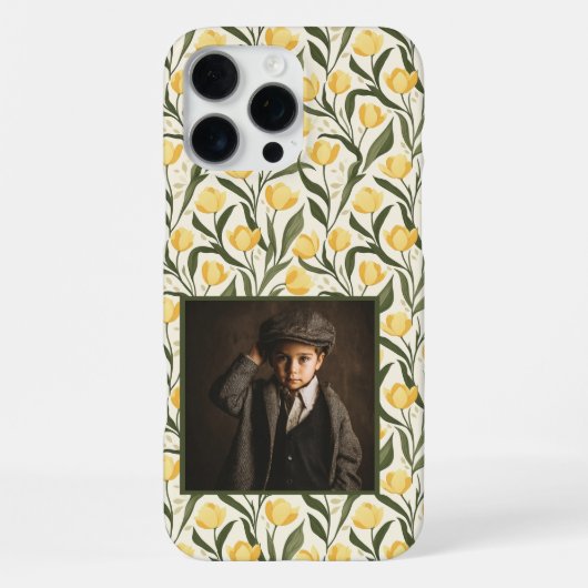 Cool Tulp Aangepaste Foto Iphone Hoes Hoesje (Achterkant)