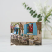 Cool Turkey Restaurant Patio Briefkaart (Staand voorkant)