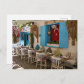 Cool Turkey Restaurant Patio Briefkaart (Voorkant / Achterkant)