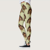 Cool Turkey sunglazen Happy Thanksgiving Leggings (Links)