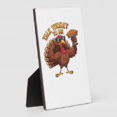 Cool Turkey Thanksgiving Funny Oversized T-Shirt.p Fotoplaat (Zijkant)