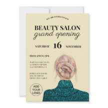 Cool turkooise glitter Beausalon grand opening