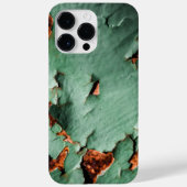Cool turquoise brown rustmetal Case-Mate iPhone case (Achterkant)