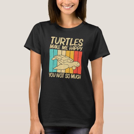 Cool Turtle For Men Women Sea Turtle Aquatic Anima T-shirt (Voorkant)
