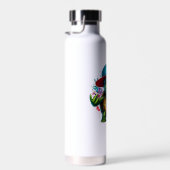 Cool Turtle Hip Hop Waterfles (Rechts)