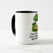 Cool Turtle Sticker Mok (Voorkant links)