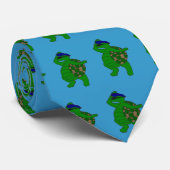Cool Turtle Stropdas (Opgerold)