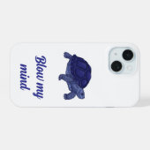 Cool Turtle telefoonhoesje iPhone 15 Case (Achterkant horizontaal)