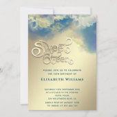 Cool typografie Abstract alcoholinkt goud modern Kaart (Voorkant)